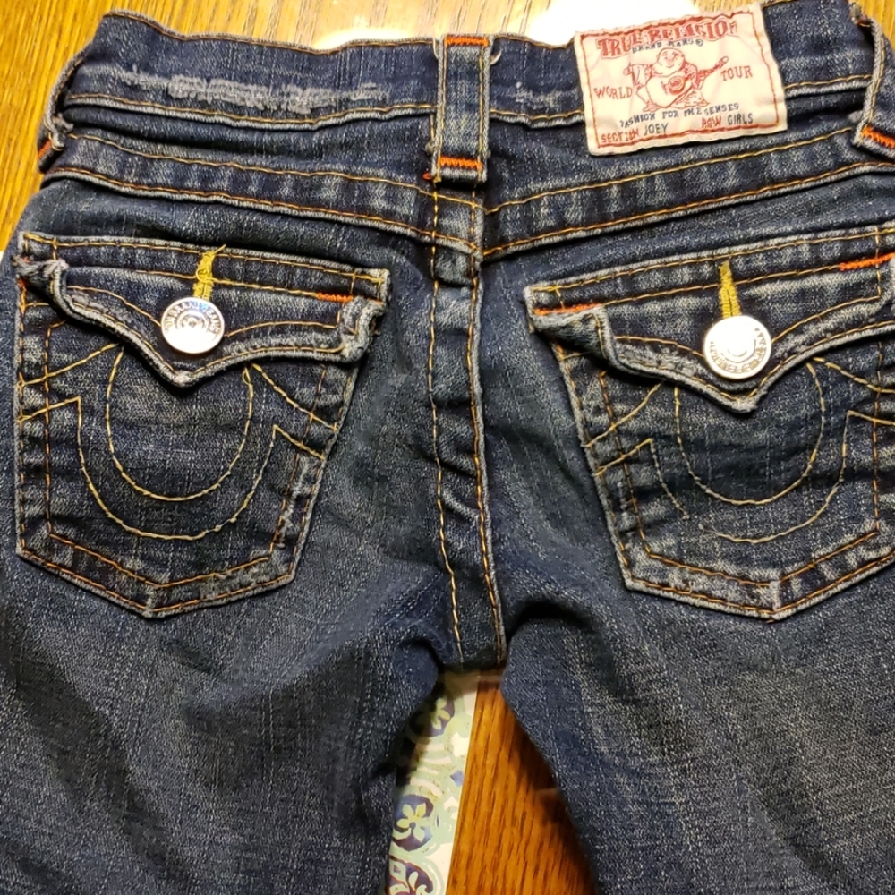True Religion  girls . Joey jeans